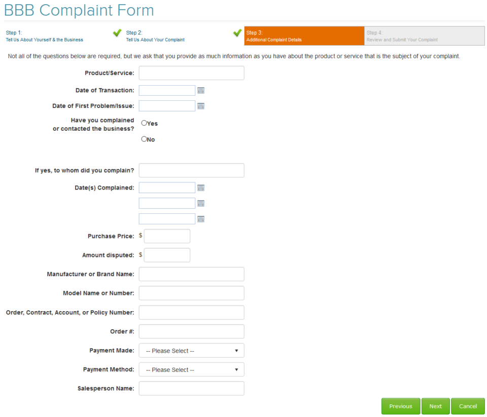 How to File a Complaint With the Better Business Bureau?