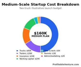 Medium-Scale Hot Shot Trucking Startup Breakdown