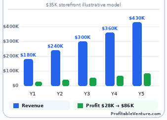 Smartphone Repair Business Revenue Projection