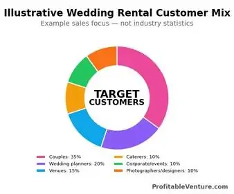 Wedding Rental Business Target Customers