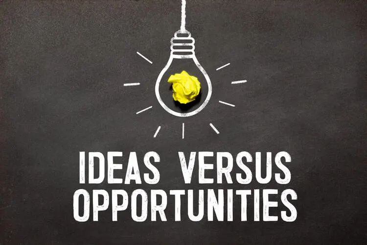 Difference idea vs opportunity