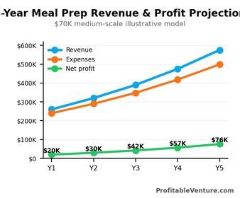 Meal Prep Business Revenue Projection