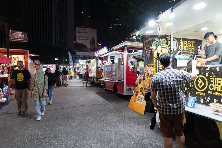 Food Truck Park Design ideas With Layout and Floor Plan