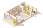 Normal Bank Design Bank Design With Floor Plan, Hall and Vault Layout, Office Dimensions ...