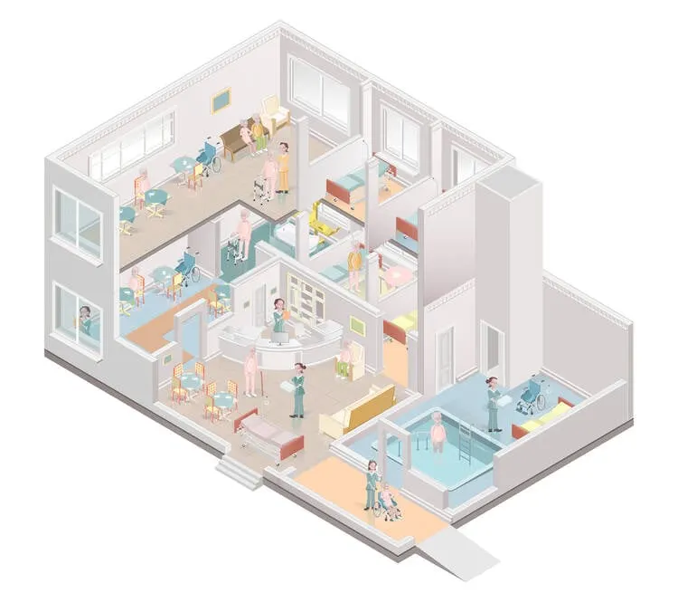 Nursing Home Design and Room Layout