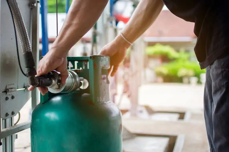 Cooking Gas Refill Station Design, Layout and Floor Plan