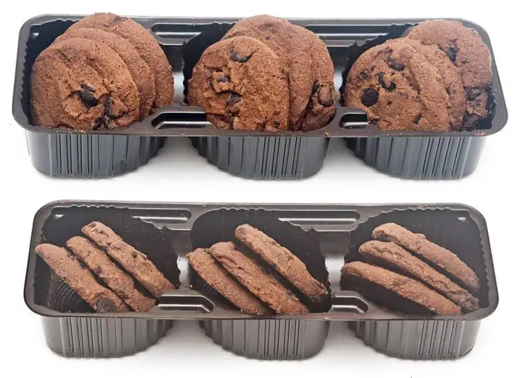Plastic Box Cookies Packaging ideas