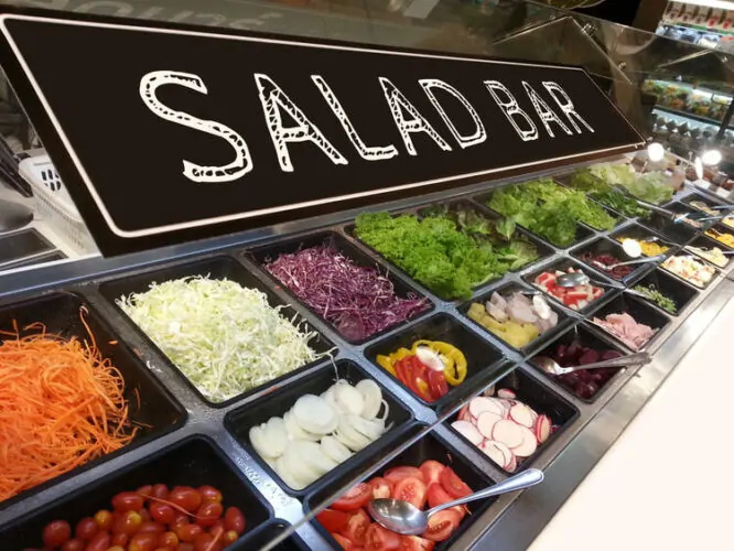 Soup, Sandwich and Salad Bar ideas