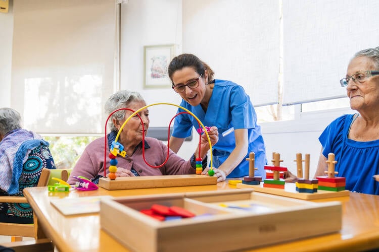 Art Projects for Seniors in Assisted Living Facility