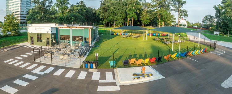 Dog Park Bar Design ideas Exterior Layout and Floor Plan
