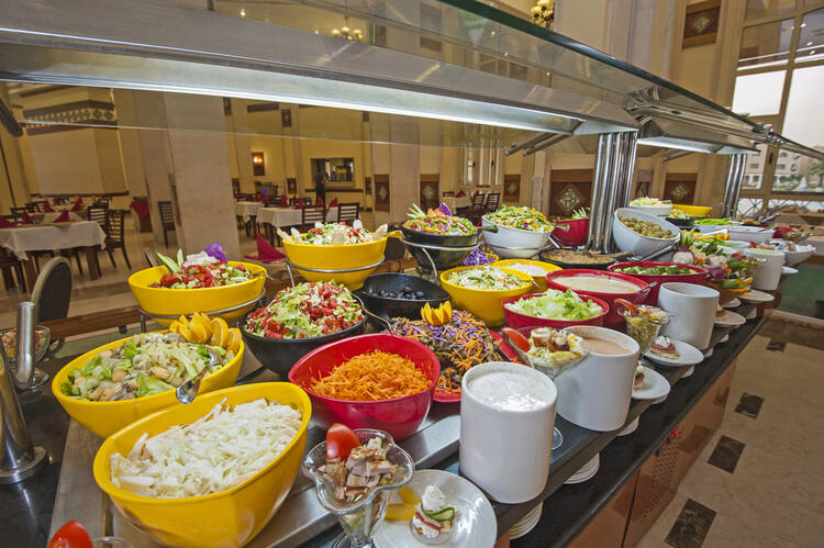 Salad Bar Buffet Food Display ideas