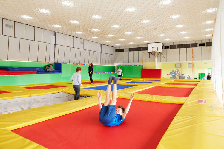Trampoline Park Design ideas With Floor Plan and Layout