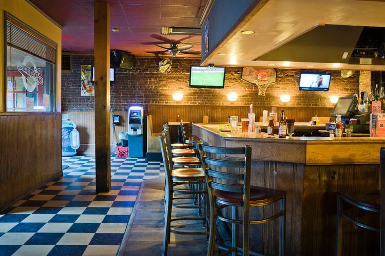 Sports Bar Interior Design ideas With Floor Plan and Layout