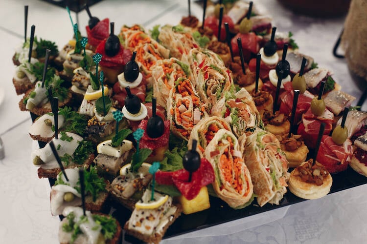 Wedding Reception Taco Bar Buffet ideas