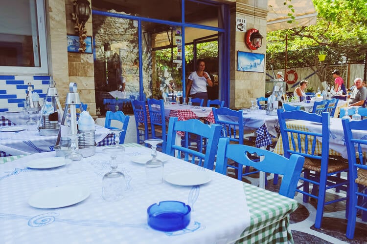 Seafood Restaurant Interior Design ideas With Floor Plan and Layout