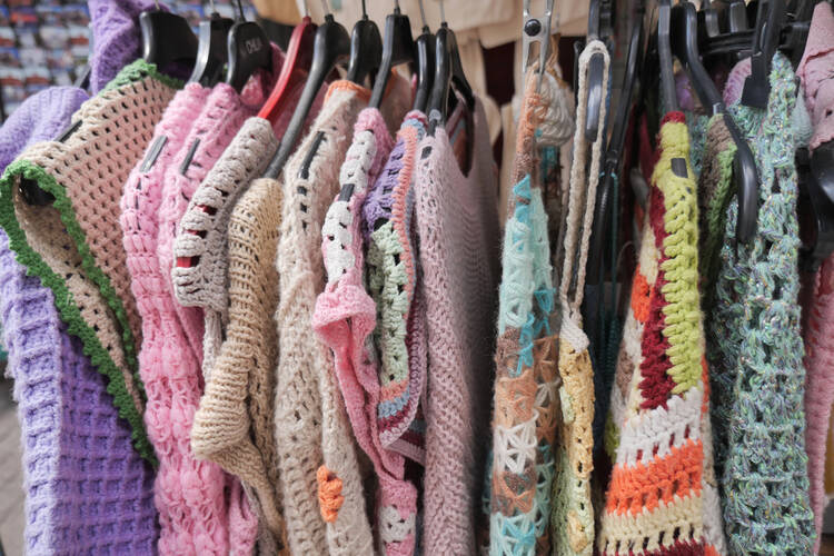 Crochet Market Stall Display Ideas