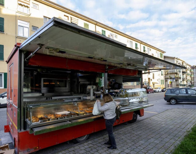 Italian Food Truck Design ideas With Floor Plan and Layout